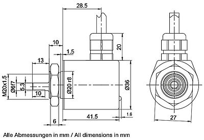 Zeichnung - drawing WDGA 36S L3