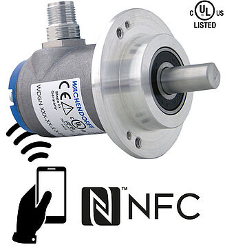 NFC Drehgeber - encoder WDGN 58B radial NFC Drehgeber - encoder WDGN 58B radial