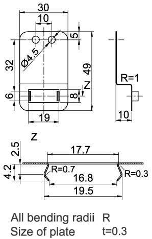 Z WDGDS10007 torque-support encoder