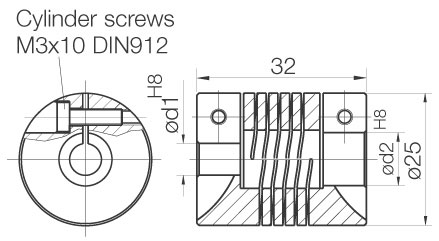 Z WK32 coupling encoder